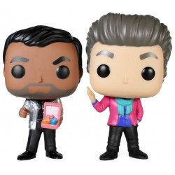 Funko Pop! Parks and Recreation Tom & Jean-Ralphio 2018 Funko Emerald City Comic Con Limited Edition 2pc Vinyl Figure Funko Pop! Parks and Recreation Tom & Jean-Ralphio 2018 Funko Emerald City Comic Con Limited Edition 2pc Vinyl Figure