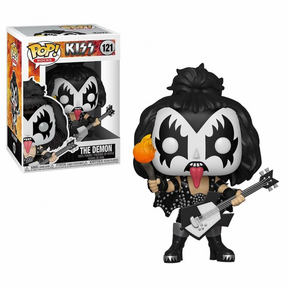 Funko Pop! Rocks Kiss The Demon #121 Vinyl Figure