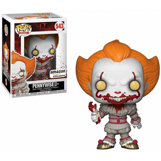 Funko Pop! Movies IT Pennywise with Severed Arm Amazon Exclusive #543 Vinyl Figure