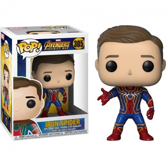 Funko Pop! Marvel Avengers Iron Spider Box Lunch Exclusive #305 Vinyl Figure