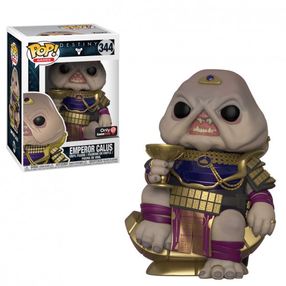 Funko Pop! Destiny Emperor Calus Game Stop Exclusive #344 Vinyl Figure