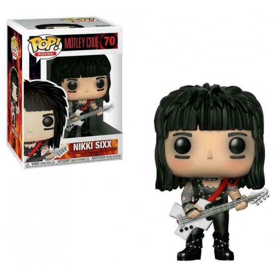 Funko Pop! Rocks Motley Crue Nikki Sixx #70 Vinyl Figure