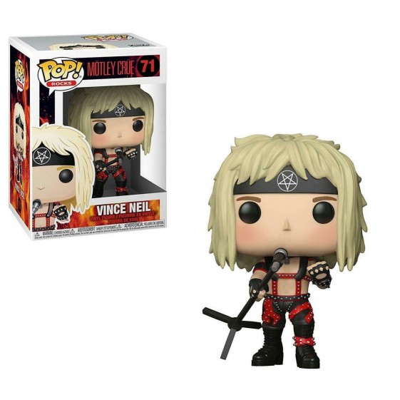 Funko Pop! Rocks Motley Crue Vince Neil #71 Vinyl Figure