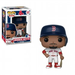 Funko Pop! MLB Boston Red Sox Mookie Betts #17 Vinyl Figure