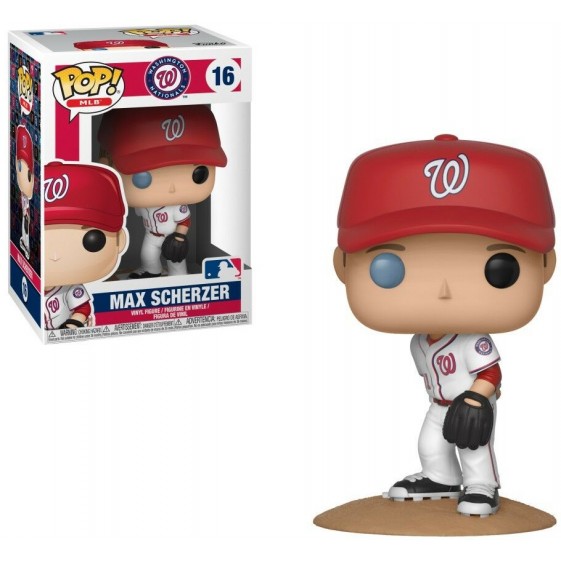 Funko Pop! MLB Washington Nationals Max Scherzer #16 Vinyl Figure