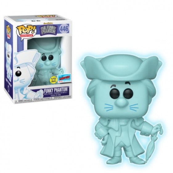 Funko Pop! Hanna Barera The Funky Phantom Glow in the Dark Comic-Con Exclusive #446 Vinyl Figure