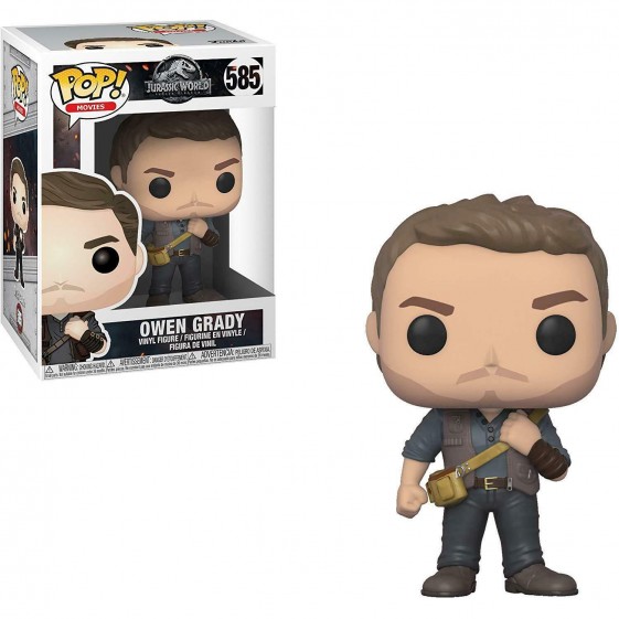 Funko Pop! Movies Jurassic World Fallen Kingdom Owen Grady #585 Vinyl Figure