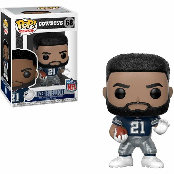 Funko Pop! NFL Dallas Cowboys Ezekiel Elliott #68 Vinyl Figure