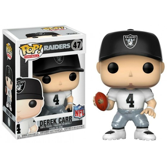 Funko Pop! NFL Raiders Derek Carr #47 Vinyl Figure