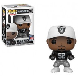 Funko Pop! NFL Raiders Khalil Mack #96 Vinyl Figure Funko Pop! NFL Raiders Khalil Mack #96 Vinyl Figure