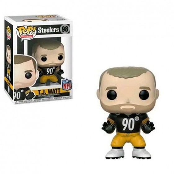 Funko Pop! NFL Steelers TJ Watt #98 Vinyl Figure