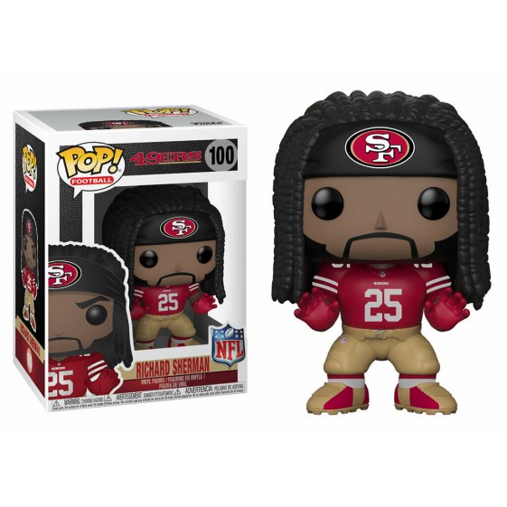 Funko Pop! NFL 49ers Richard Sherman #100 Vinyl Figure