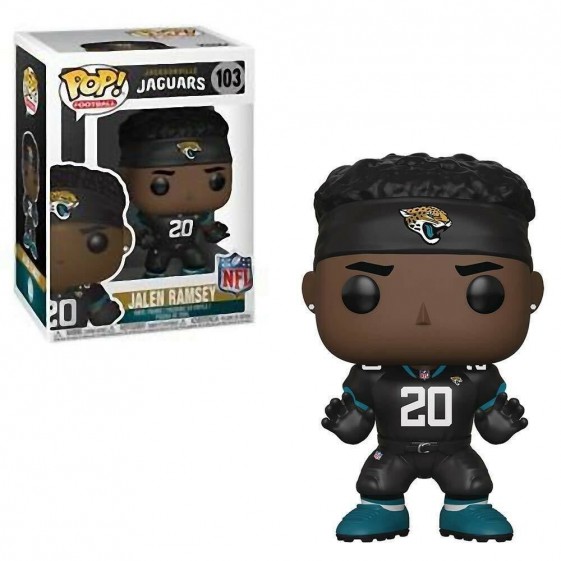 Funko Pop! NFL Jacksonville Jaguars Jalen Ramsey #103 Vinyl Figure