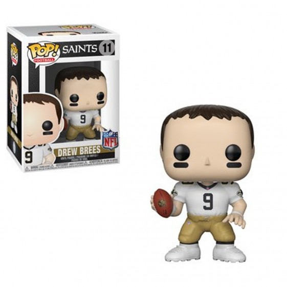 Funko Pop! NFL Saints Drew Brees #11 (White Jersey) Vinyl Figure