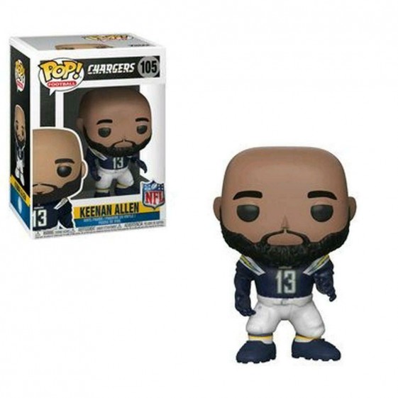 Funko Pop! NFL Chargers Keenan Allen #105 Vinyl Figure