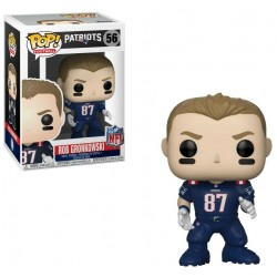 Funko Pop! NFL Patriots Rob Gronkowski #56 Vinyl Figure Funko Pop! NFL Patriots Rob Gronkowski #56 Vinyl Figure