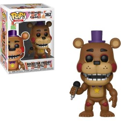 Funko Pop! Games Five Nights at Freddy's Rockstar Freddy #362 Vinyl Figure Funko Pop! Games Five Nights at Freddy's Rockstar Freddy #362 Vinyl Figure