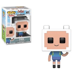 Funko Pop! Games Adventure Time x Minecraft Finn #411 Vinyl Figure