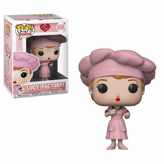 Funko Pop! Television I Love Lucy Lucy(Factory) #656 Vinyl Figure