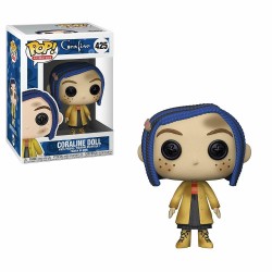 Funko Pop! Coraline Coraline Doll #425 Vinyl Figure Funko Pop! Coraline Coraline Doll #425 Vinyl Figure