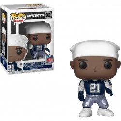 Funko Pop! NFL Dallas Cowboys Deion Sanders (Blue Jersey) #92 Vinyl Figure