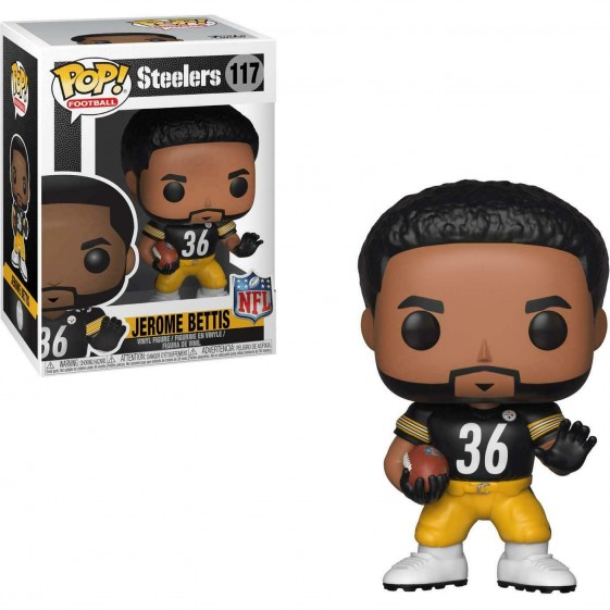 Funko Pop! NFL Pittsburgh Steelers Jerome Bettis #117 Vinyl Figure