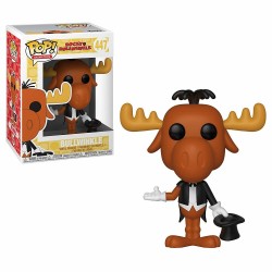 Funko Pop! Rocky and Bullwinkle Bullwinkle #447 Vinyl Figure Funko Pop! Rocky and Bullwinkle Bullwinkle #447 Vinyl Figure