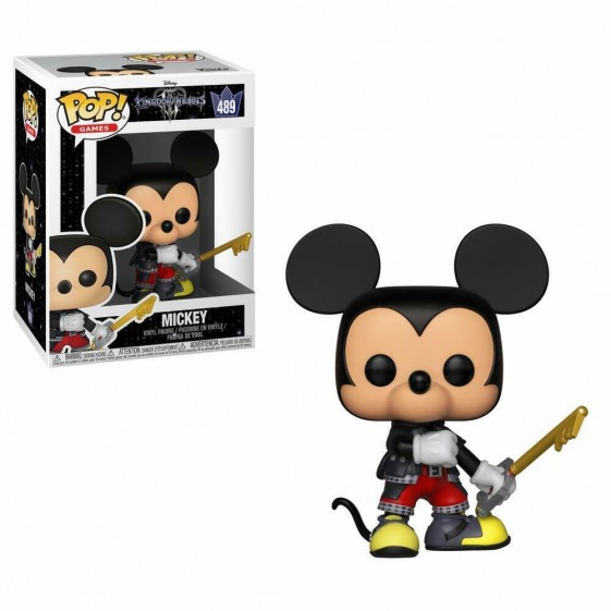 Funko Pop! Games Kingdom Hearts Mickey #489 Vinyl Figure