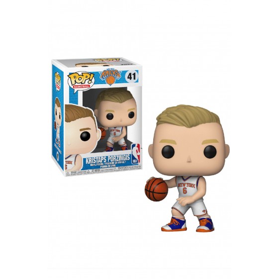 Funko Pop! NBA New York Knicks Kristaps Porzingis #41 Vinyl Figure