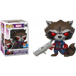 Funko Pop! Marvel Rocket Raccoon PX Previews Exclusive #396 Vinyl Figure Funko Pop! Marvel Rocket Raccoon PX Previews Exclusive #396 Vinyl Figure