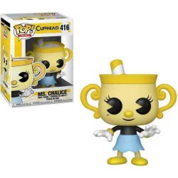 Funko Pop! Games Cuphead Ms. Chalice #416 Vinyl Figure Funko Pop! Games Cuphead Ms. Chalice #416 Vinyl Figure