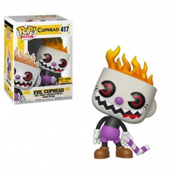 Funko Pop! Games Cuphead Evil Cuphead Hot Topic Exclusive #417 Vinyl Figure Funko Pop! Games Cuphead Evil Cuphead Hot Topic Exclusive #417 Vinyl Figure