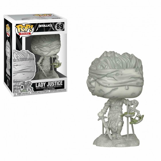 Funko Pop! Rocks Metallica Lady Justice #89 Vinyl Figure