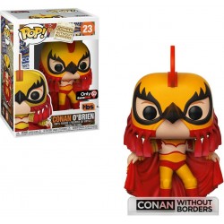 Funko Pop! Conan Luchador Conan O'Brien GameStop Exclusive #23 Vinyl Figure Funko Pop! Conan Luchador Conan O'Brien GameStop Exclusive #23 Vinyl Figure
