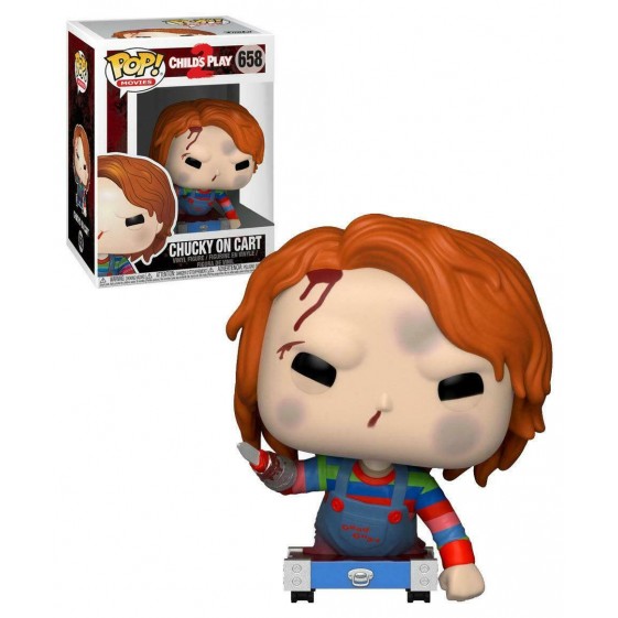 Funko Pop! Childs Play Chucky on Cart Hot Topic Exclusive #658 Vinyl Figure