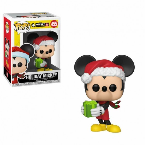 Funko Pop! Disney Mickey 90 Years Holiday Mickey #455 Vinyl Figure