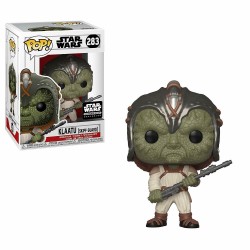Funko Pop! Movies Star Wars Klaatu (Skiff Guard) Star Wars Smugglers Bounty Exclusive #283 Vinyl Figure Funko Pop! Movies Star Wars Klaatu (Skiff Guard) Star Wars Smugglers Bounty Exclusive #283 Vinyl Figure