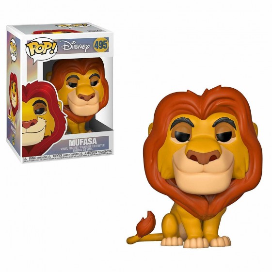 Funko Pop! Disney The Lion King Mufasa #495 Vinyl Figure