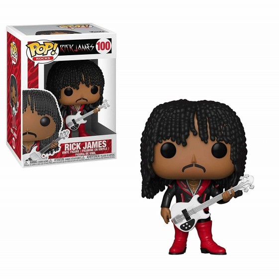 Funko Pop! Rocks Rick James #100 Vinyl Figure