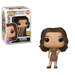 Funko Pop! Modern Family Gloria (Leopard Dress) Chase Limited Edition #755 Vinyl Figure Funko Pop! Modern Family Gloria (Leopard Dress) Chase Limited Edition #755 Vinyl Figure
