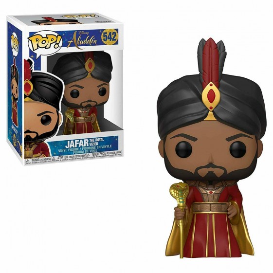 Funko Pop! Disney Aladdin Jafar with Royal Vizier #542 Vinyl Figure