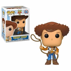 Funko Pop! Disney Pixar Toy Story 4 Sheriff Woody #522 Vinyl Figure Funko Pop! Disney Pixar Toy Story 4 Sheriff Woody #522 Vinyl Figure