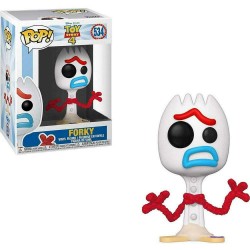 Funko Pop! Disney Toy Story 4 Forky Game Stop Exclusive #534 Vinyl Figure Funko Pop! Disney Toy Story 4 Forky Game Stop Exclusive #534 Vinyl Figure