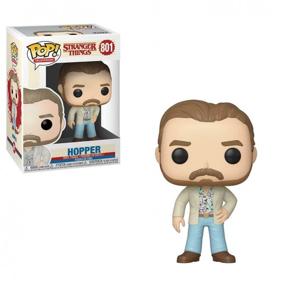 Funko Pop! Television Stranger Things Hopper #801 Vinyl Figure