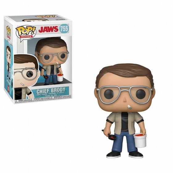 Funko Pop! Movies Jaws Chief Brody #755 Vinyl Figure