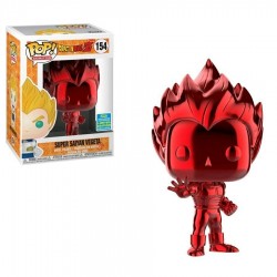 Funko Pop! Animation Dragonball Z Super Saiyan Vegeta Funko 2019 Summer Convention Exclusive #154 Vinyl Figure Funko Pop! Animation Dragonball Z Super Saiyan Vegeta Funko 2019 Summer Convention Exclusive #154 Vinyl Figure