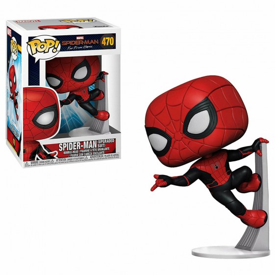 Funko Pop! Marvel Spider-Man (Upgraded suit) #470 Vinyl Figure
