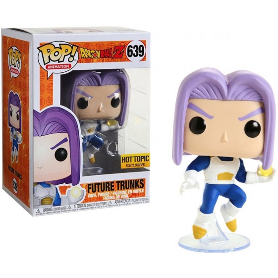 Funko Pop! Dragonball Z Future Trunks Hot Topic Exclusive #639 Vinyl Figure