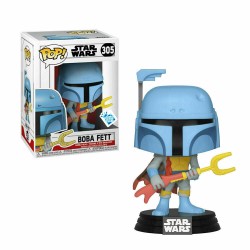 Funko Pop! Movies Star Wars Boba Fett Funko Insider Club Exclusive #305 Vinyl Figure Funko Pop! Movies Star Wars Boba Fett Funko Insider Club Exclusive #305 Vinyl Figure