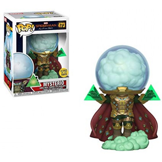 Funko Pop! Marvel Spiderman Glow in the Dark Mysterio #473 Vinyl Figure